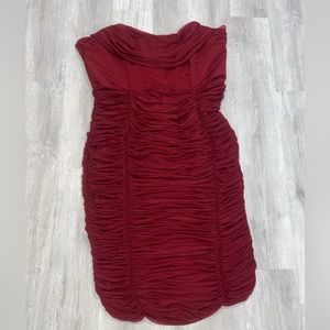 Lavish Alice Rusched dress